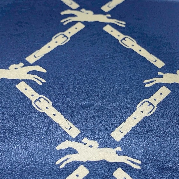 Longchamp Vintage Lambskin Clutch Shoulder Bag in Dark Brown - Picture 8 of 9